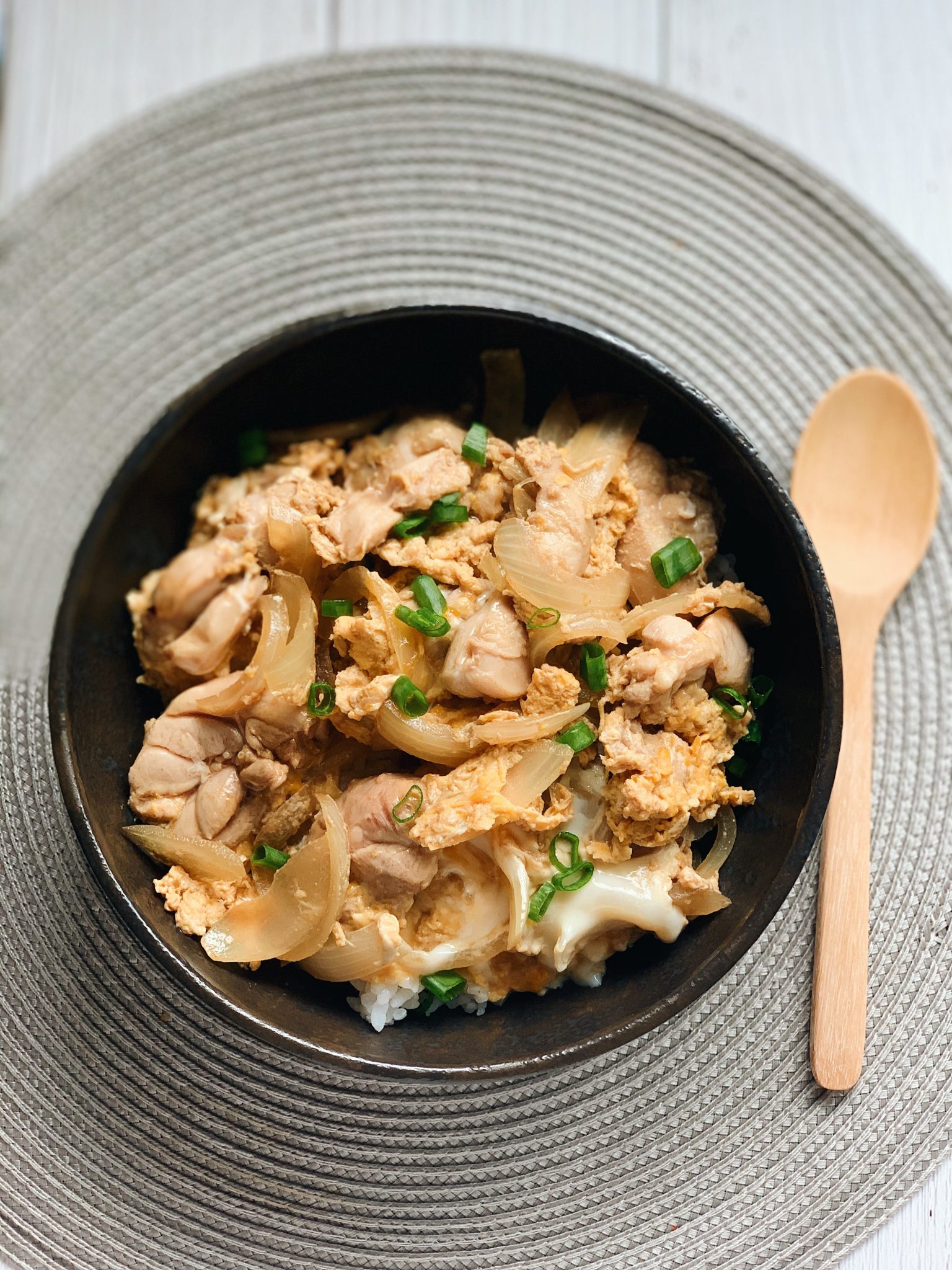 Donburi Series Oyakodon (Chicken & Egg Rice Bowl)