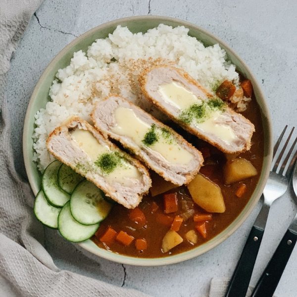 Cheese Katsu Kare Don